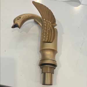 Elegant Gold Swan Faucet